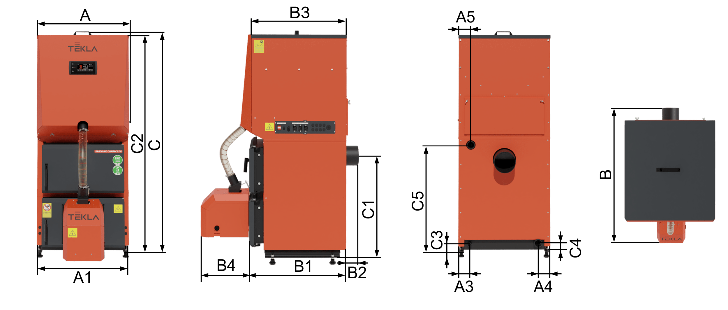 draco bio compact F II wymiary